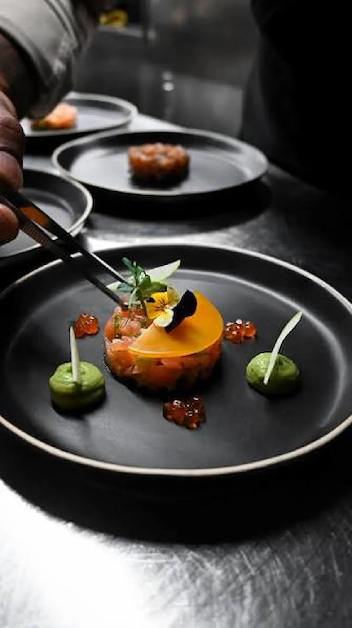 Fine dining in Paris